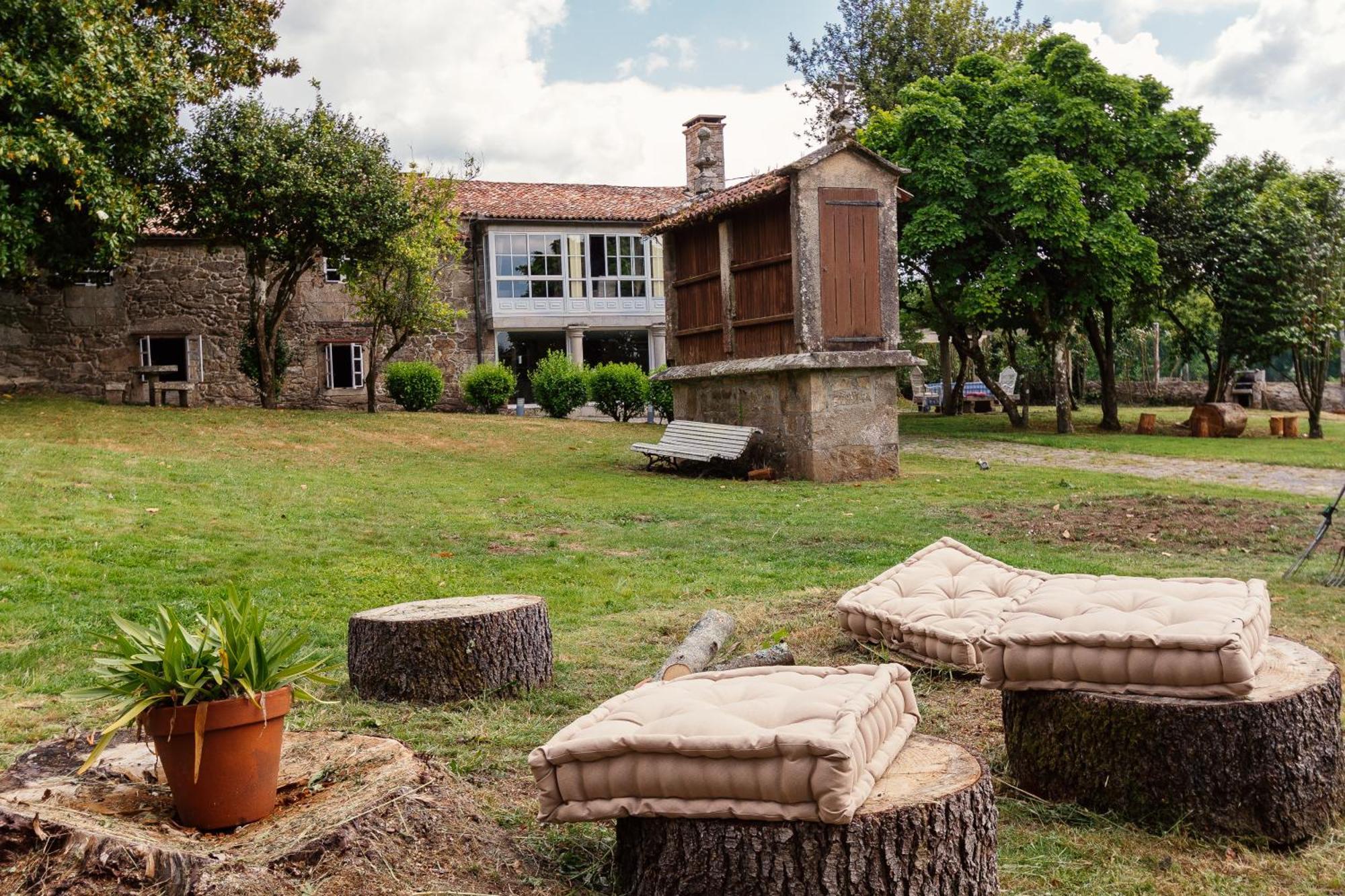 Casa Grande De Cornide Santiago De Compostela Villa Teo Екстериор снимка